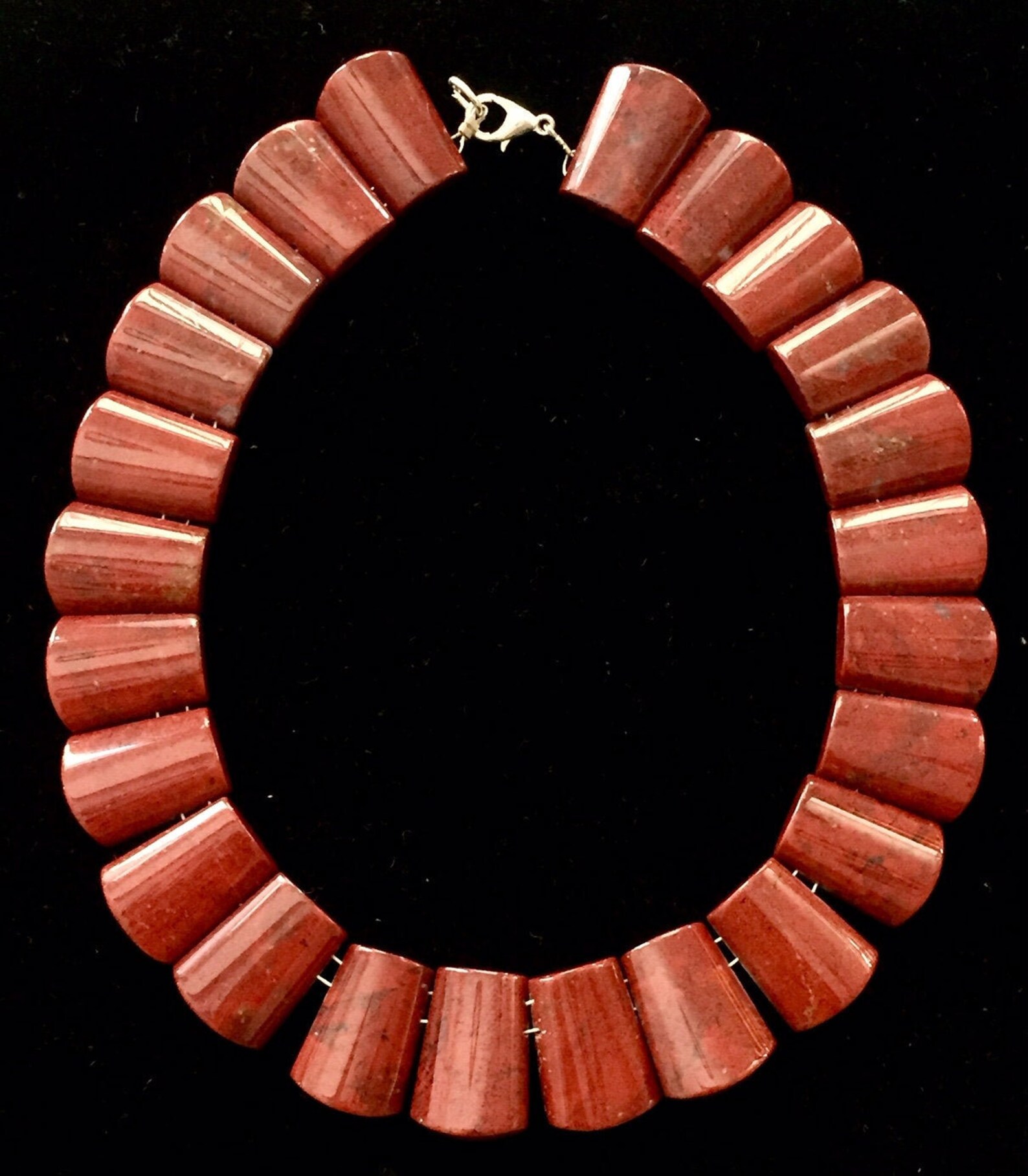Natural Red Jade Cabochon 24 Pieces Line Loose Gemstone For | Etsy