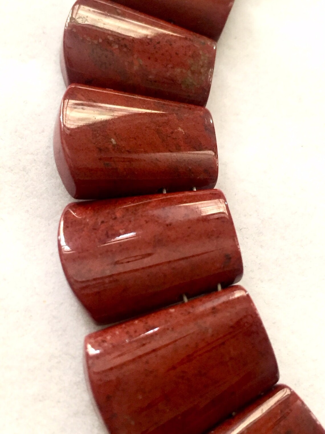 Natural Red Jade Cabochon 24 Pieces Line Loose Gemstone For | Etsy