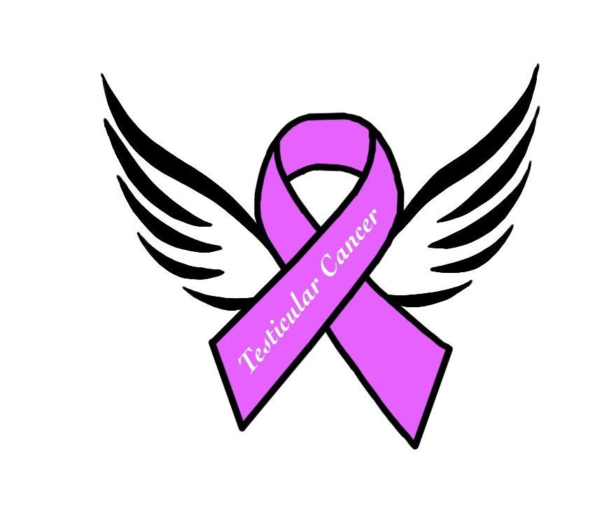 Testicular Cancer Awareness Ribbon Etsy