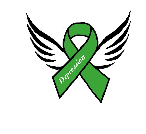 Depression seconds Awareness Ribbon Etsy Australia