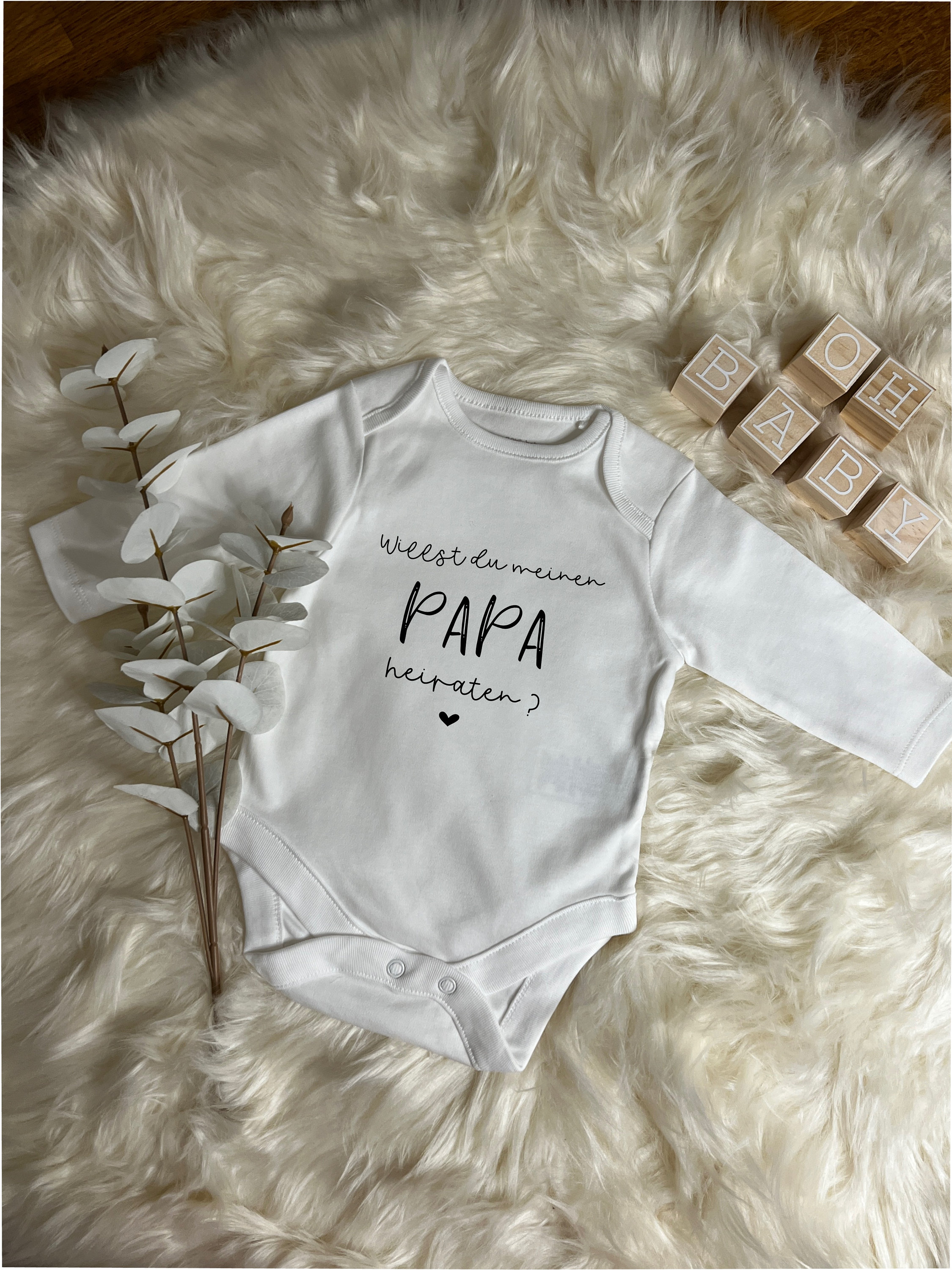 Mama Wollen Wir Den Papa Heiraten Body Jungen (0 24 Monate) Baby Body Heiratsantrag Für Jungen Und Mädchen Mit
