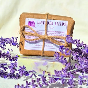 Lavender Fields Artisan Soap - Relaxing & Aromatic Lavender Soap