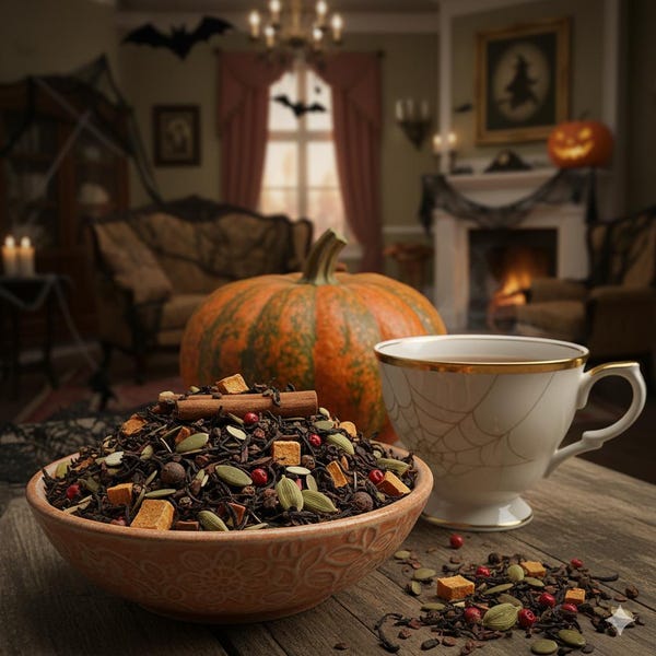 Pumpkin Spiced Chai Tea: Cozy Up to Fall! - Spiced Chai Black Tea With Real Pumpkin Pieces!
