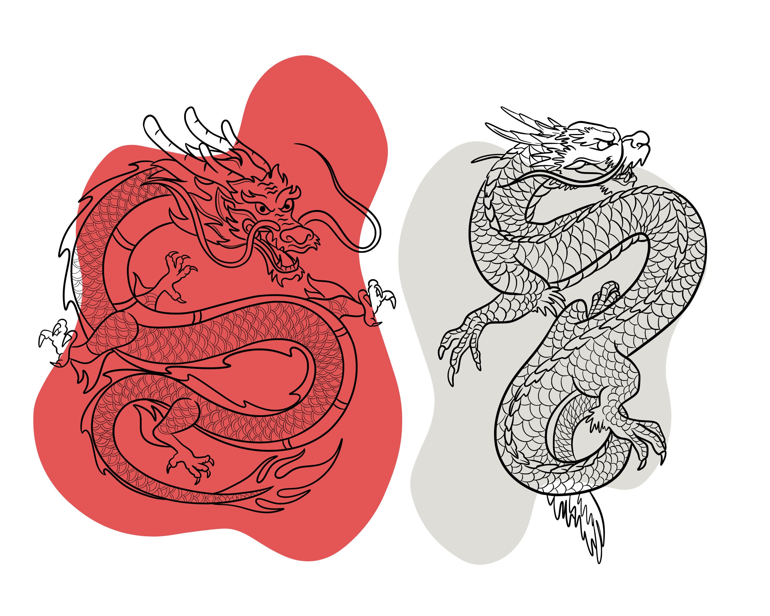 Dragons Coloring Pages Printable
