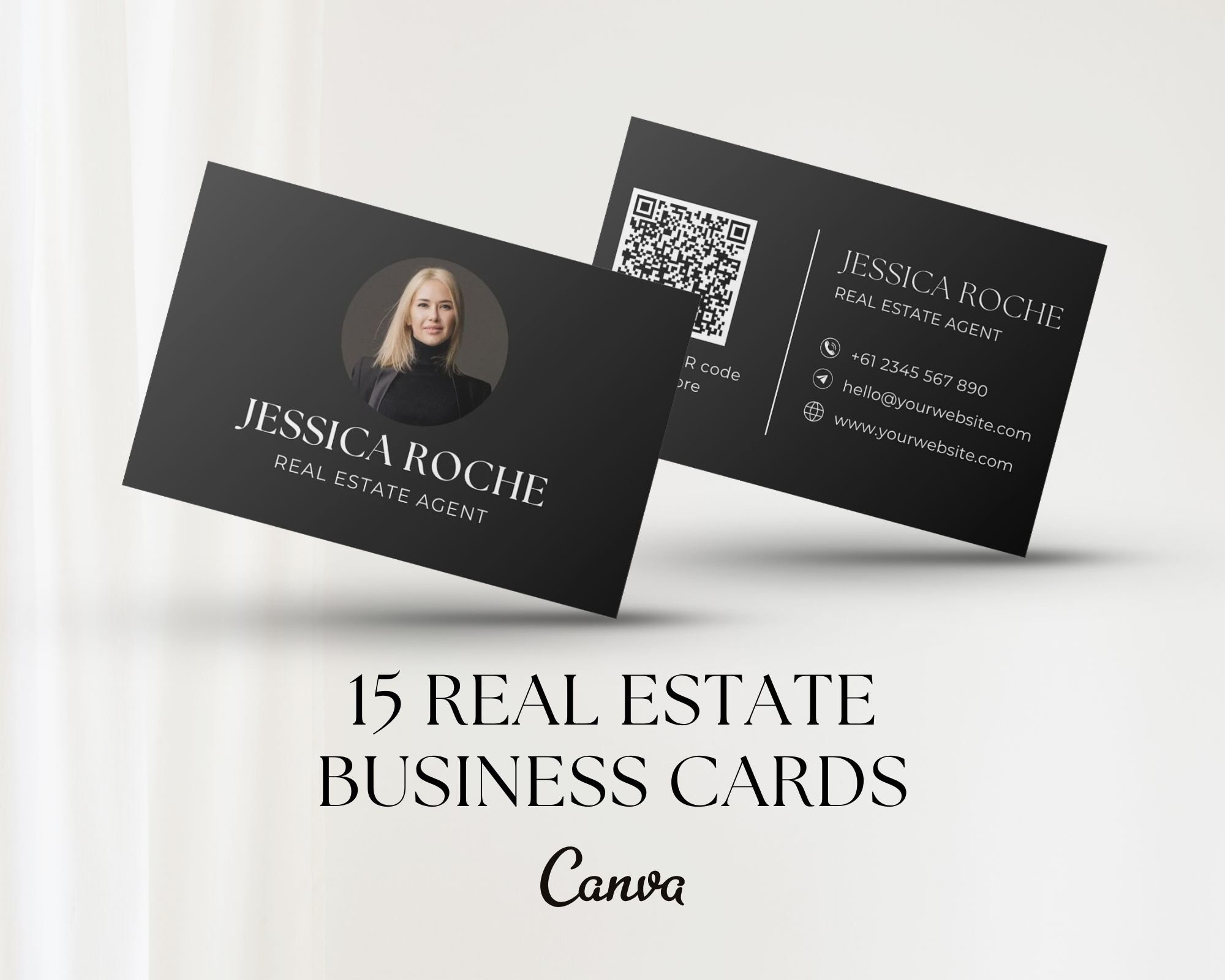 Drag and Drop Business Cards Template, Printable Business Cards, Canva  Templates, 2.5x3 Cards, 2.5x2.5 Square Cards Digital Download 