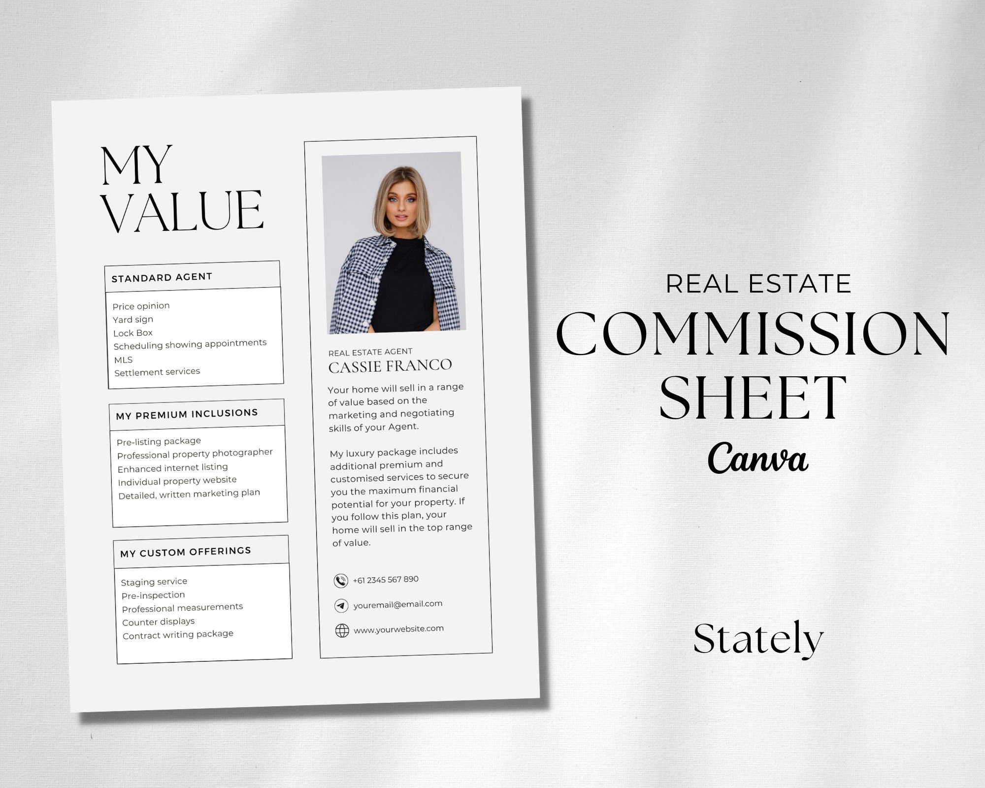 real-estate-commission-sheet-value-proposition-real-estate-etsy