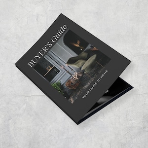 Guida per l&#39;acquirente di immobili di lusso / Marketing immobiliare / Pacchetto per l&#39;acquirente immobiliare / Presentazione per l&#39;acquirente di case / Modello Canva modificabile