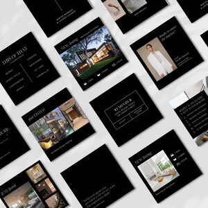 May include: A black and white image with a collage of photos of a modern home. The text "Just Listed" is in the top left corner of the image. The text "This or That" is in the top right corner of the image. The text "New Listing" is in the bottom right corner of the image. The text "Reminder" is in the center of the image. The text "Simple Ways to Add Value to Your Home" is in the bottom left corner of the image.