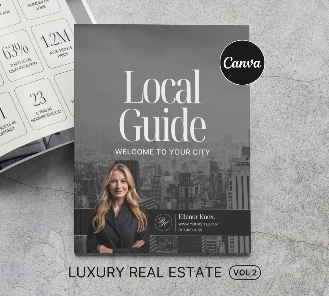Luxury real estate local guide real estate marketing city guide