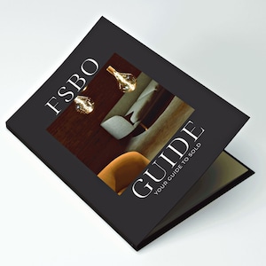 Guía FSBO / Carta de venta por propietario / Guía para vendedores de bienes raíces de lujo / Marketing de bienes raíces FSBO / Paquete / Plantilla de agente inmobiliario FSBO