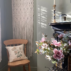 Digital Download: Macrame wall hanging large tapestry tutorial - PDF Pattern