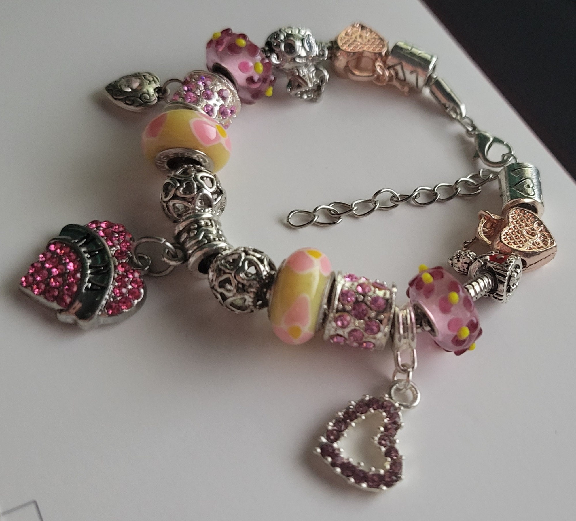 Grandma Nana Pandora Style Bracelet Etsy UK