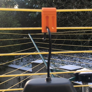 Clothes line wall bracket store