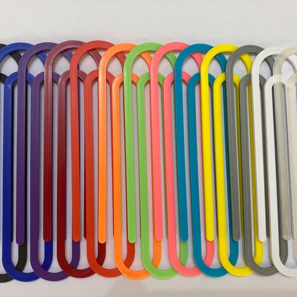 Novelty Bookmark - Paperclip Shaped