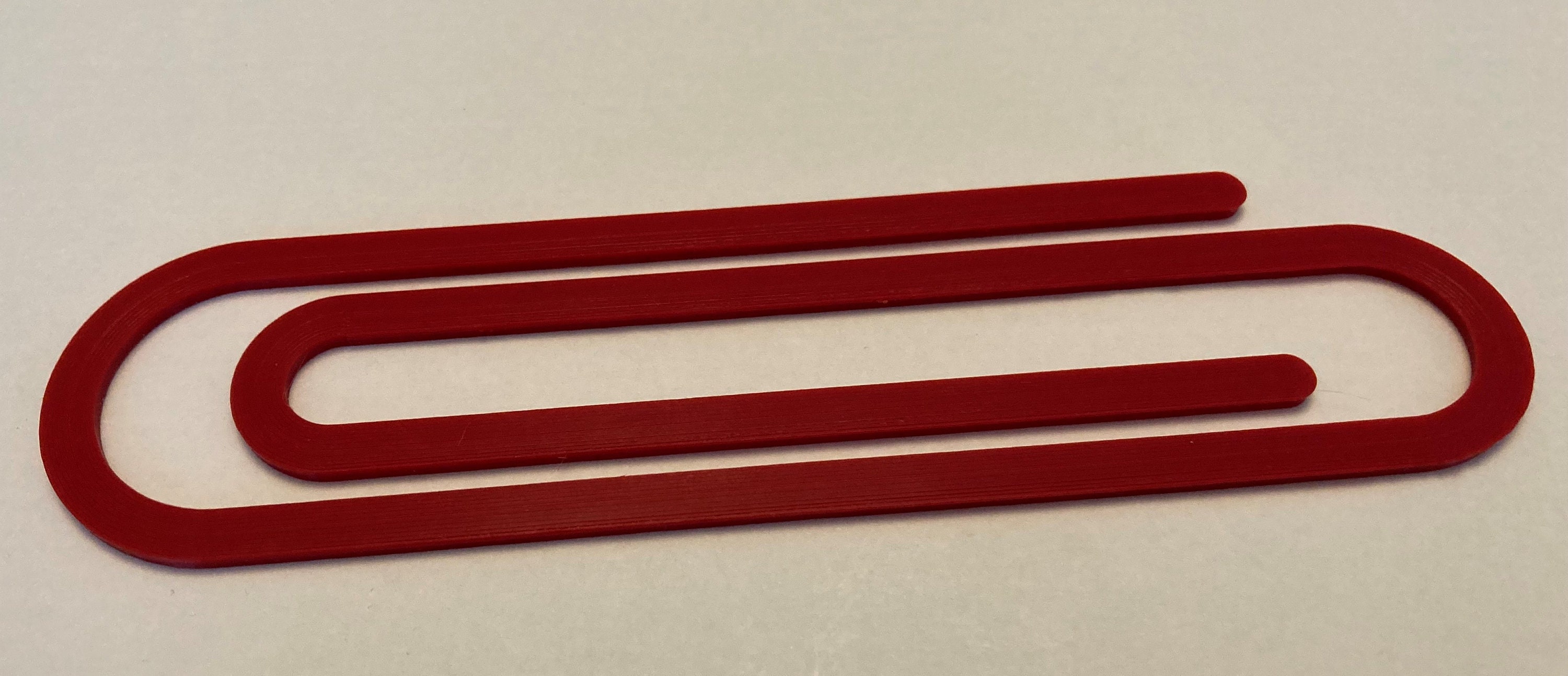 Novelty Giant Paperclip Bookmark Etsy