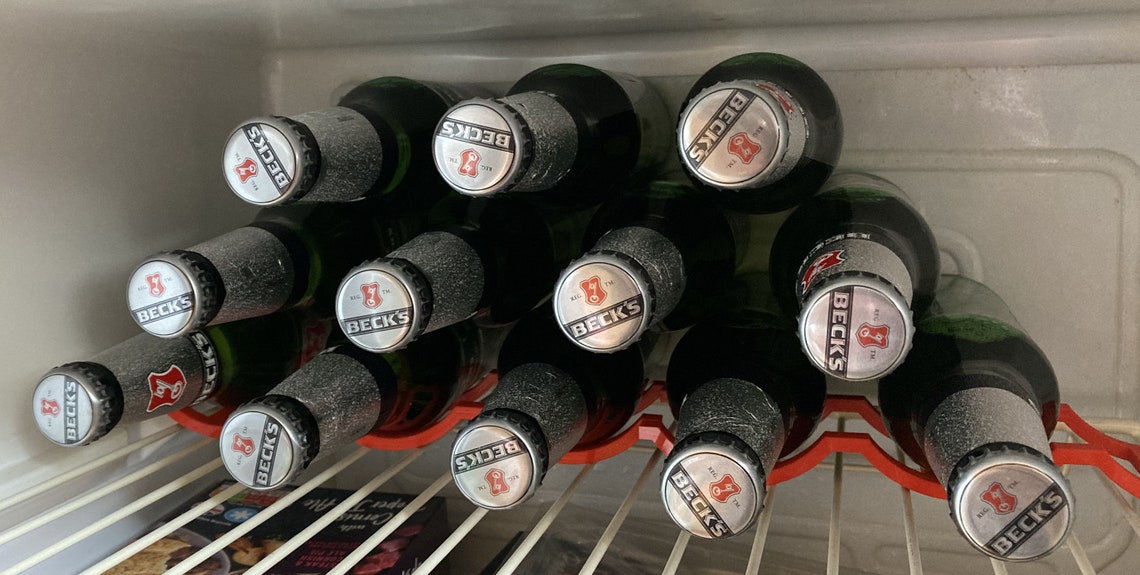 Fridge Beer Can Bottle Rack Etsy UK