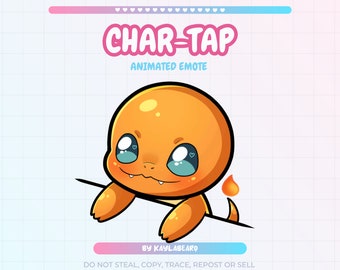ANIMATED Char-Tap Emote | Twitch YouTube Discord | Emotes Stream Graphics