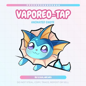 ANIMATED Vaporeo-Tap Emote | Twitch YouTube Discord | Emotes Stream Graphics