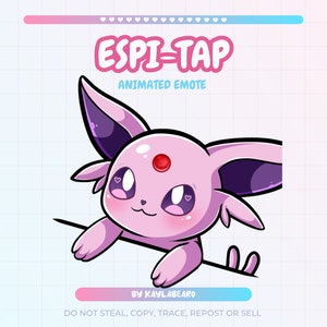ANIMATED Espi-Tap Emote | Twitch YouTube Discord | Emotes Stream Graphics
