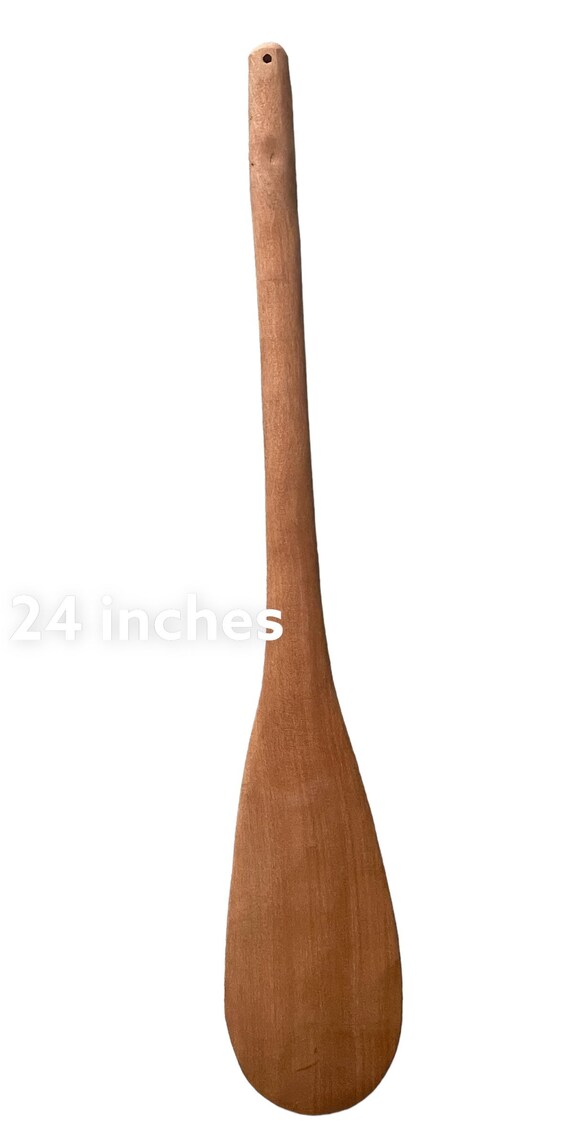 Long Carved Cooking Stick/ Muiko Etsy