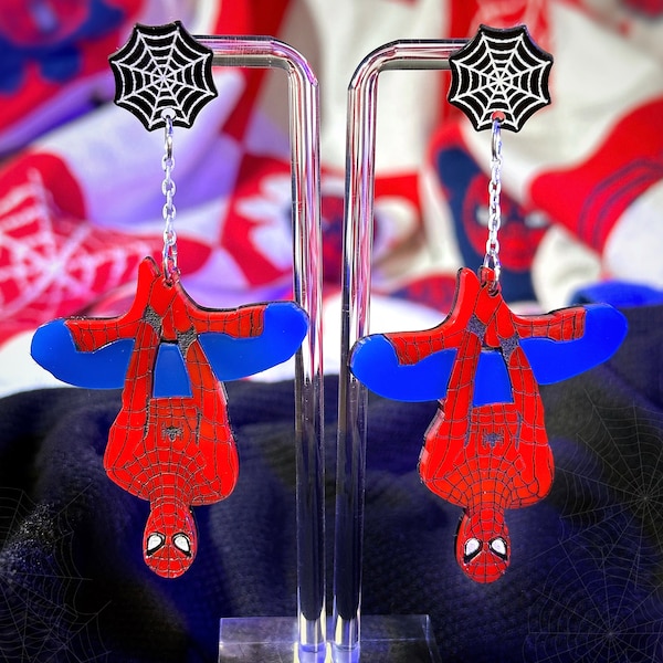 Spider Hero Earrings
