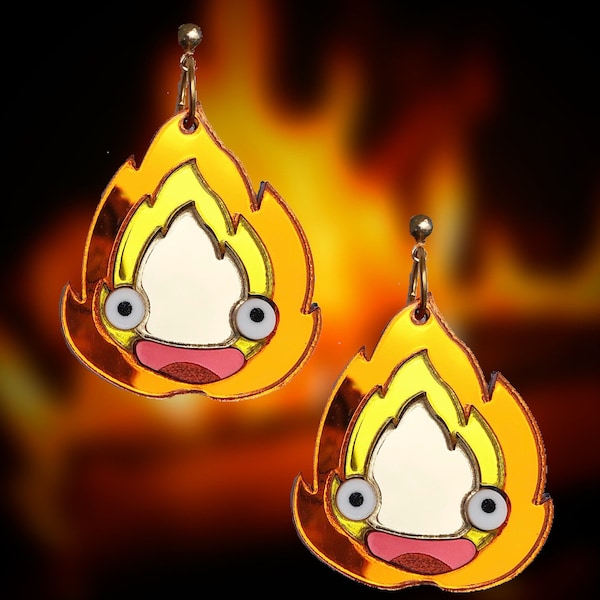 Cute Fire Earrings