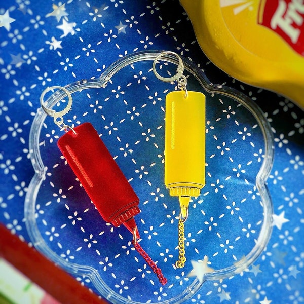 Ketchup and Mustard Etsy