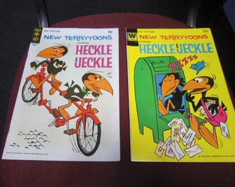 New Terrytoons Heckle & Jeckle - 1971 #12 and #26 highgrade