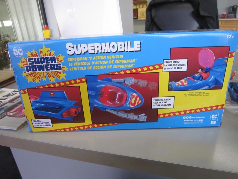 Super Powers Supermobile, NIB McFarlane Toys image 2