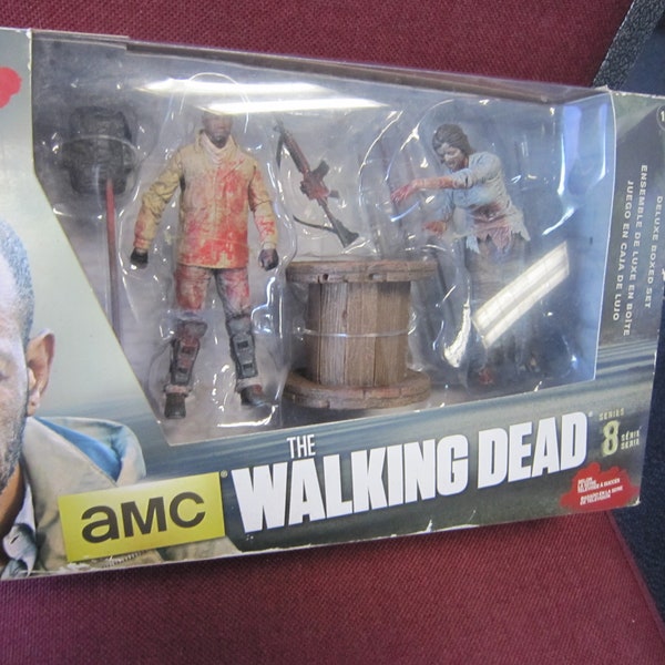 The Walking Dead Morgan with Impaled Walker - M.I.B.