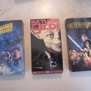 Star Wars VHS Movies
