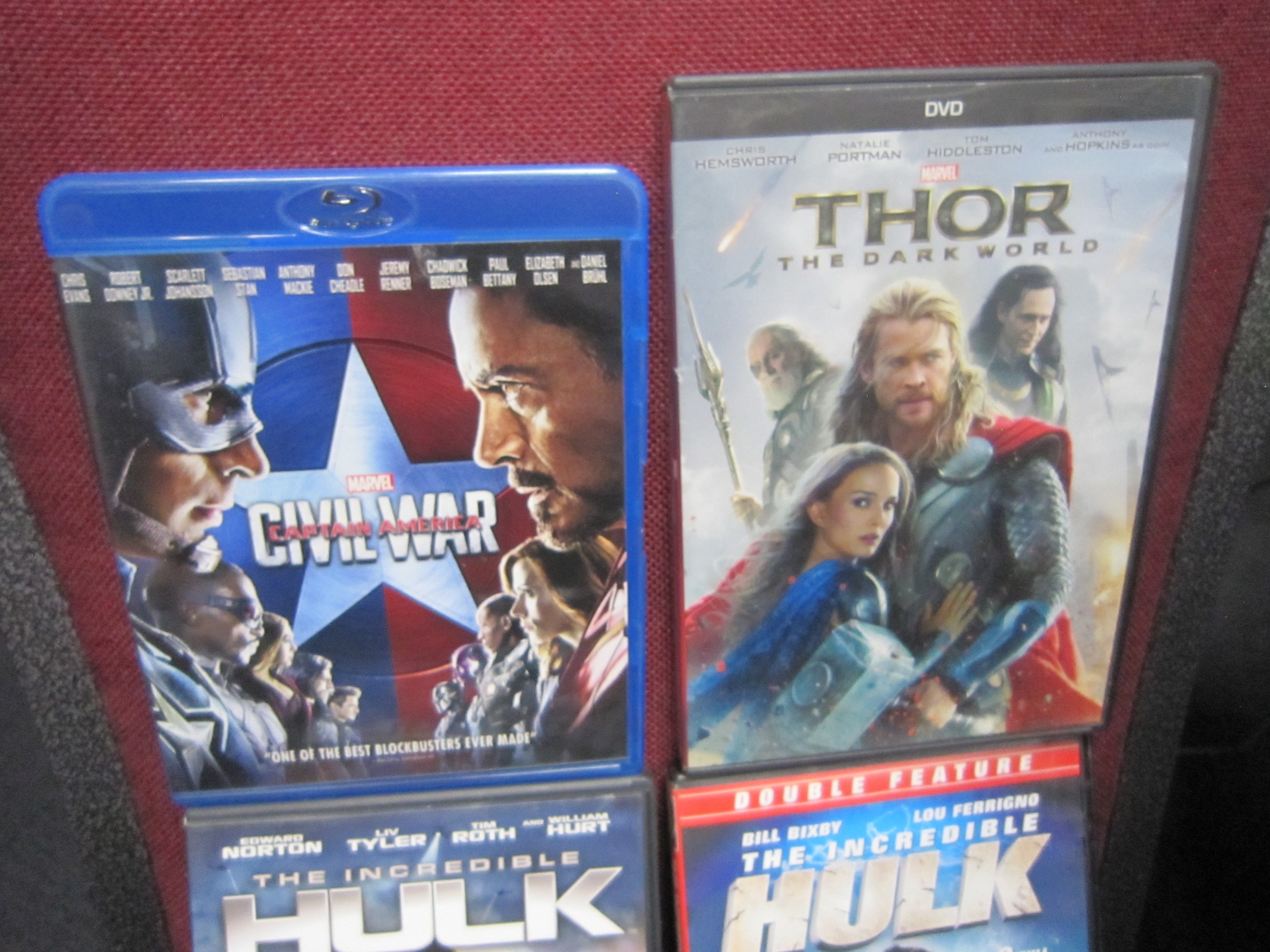 Marvel Movie DVD Lot - 10 Great Movies - Etsy
