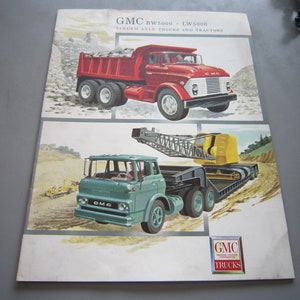 1960&#39;s GMC Trucks And Tractors brochure