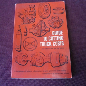 1963 Ford Handbook Guide To Cutting Truck Costs