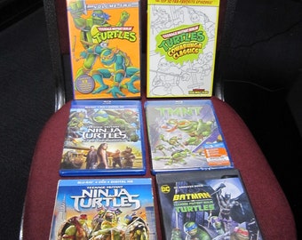 TMNT DVD movie lot