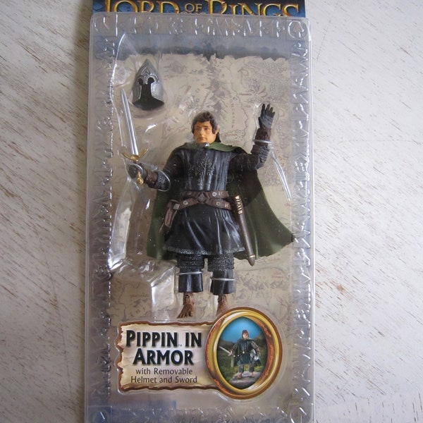 Lord Of The Rings Pippin In Armor Figure, MOC