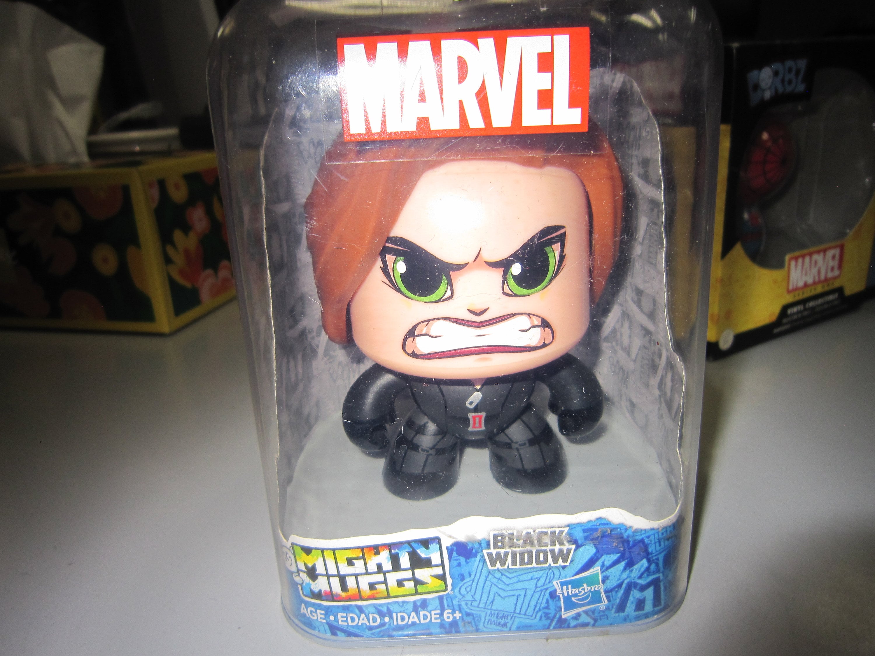Mighty Muggs Black Widow New Changing Face Figure