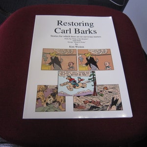 Restoring Carl Barks, NM Donald Duck