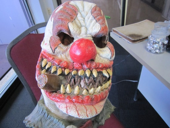 Killer Clown latex mask - Halloween - image 1