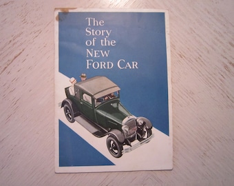 1927 The Story Of The New Ford Color Catalog