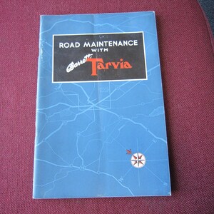 1935 Road Maintenance with Barret Tarvia