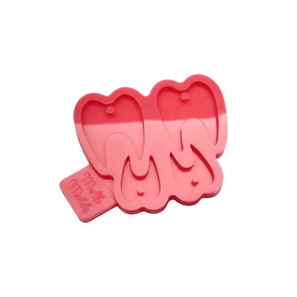 Moule en silicone dentaire | Porte-clés Silicone Moule | Moule en silicone de haute qualité | Moule en silicone pour résine art | Moule silicone dentiste