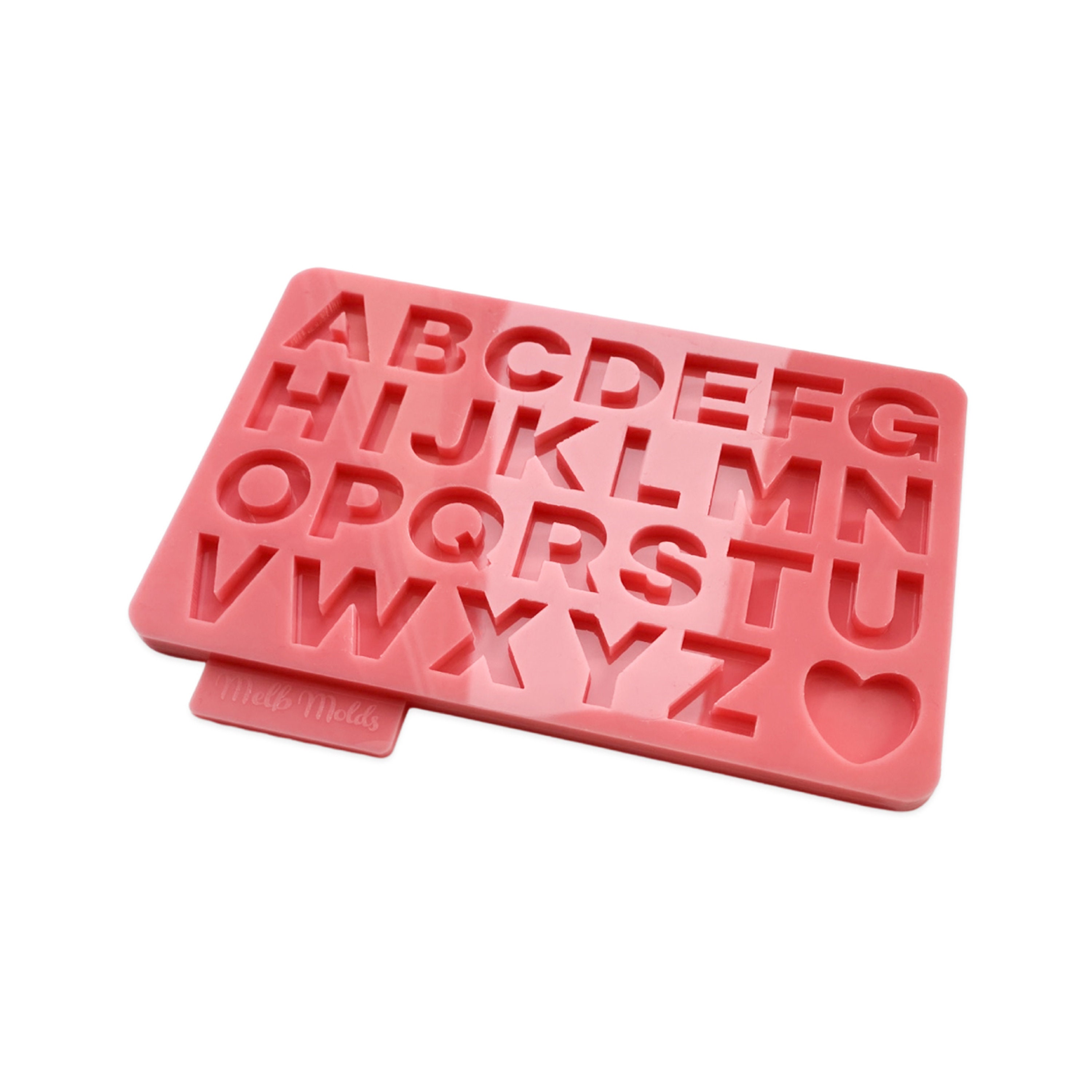 Alphabet Silicone Mold for Resin 2.5 Cm/1 1.7cm /0.67 Resin Letter