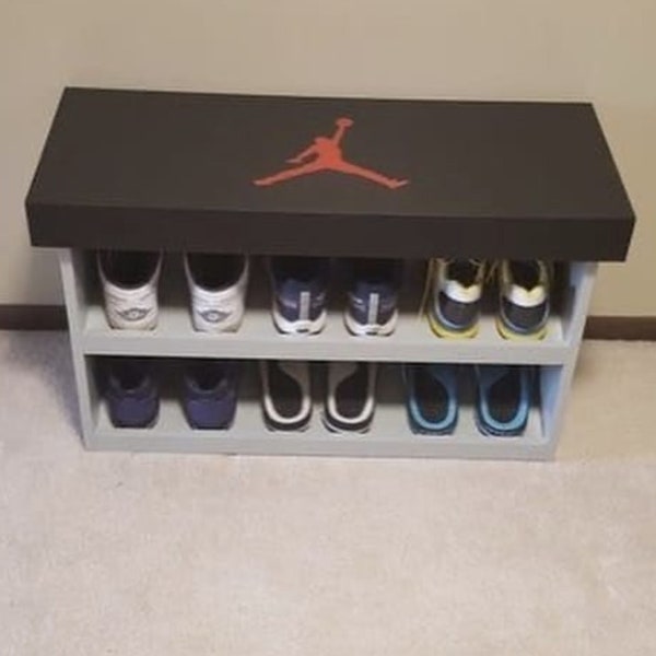 Shoes Rack Monogram Custom Shoe Rack - Etsy