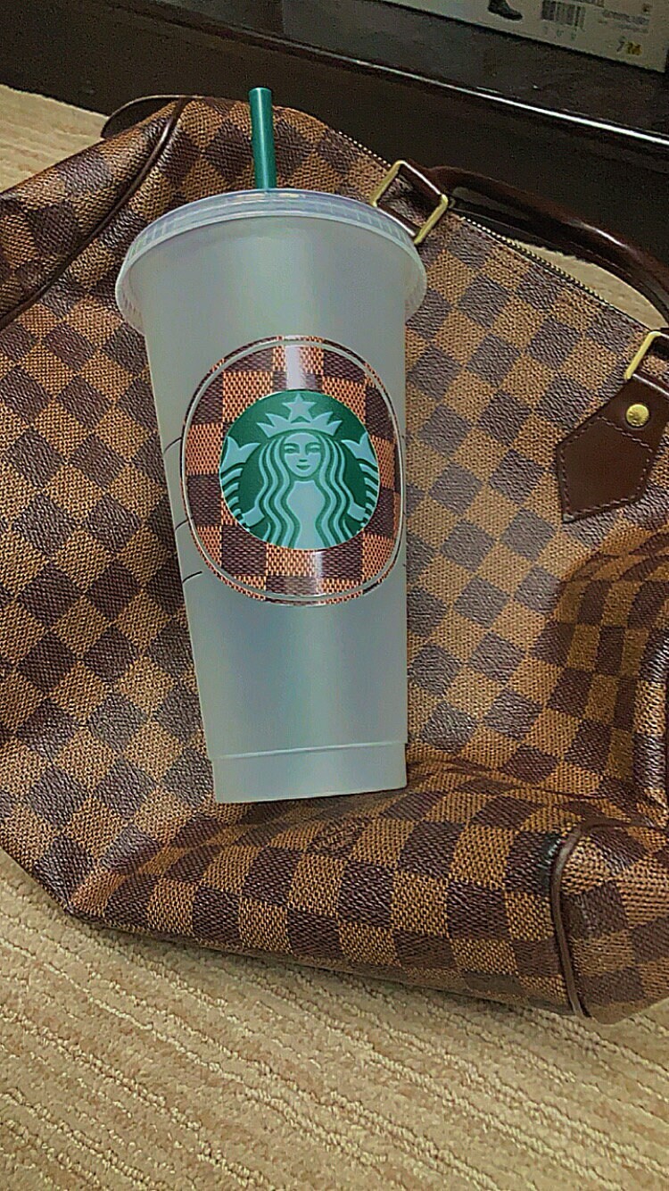 Louis Vuitton Full Wrap For Starbucks Cup Svg, Trending Svg, - Inspire  Uplift