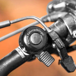 Personalisierte Fahrradklingel mit Namen, Männer Mann Geschenk, Papa Opa Geschenk, Vatertag Geschenk, Fahrrad Geschenk