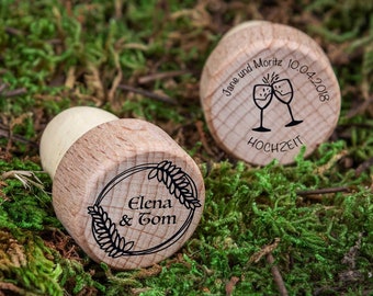 Corchos de vino regalo de boda perfecto