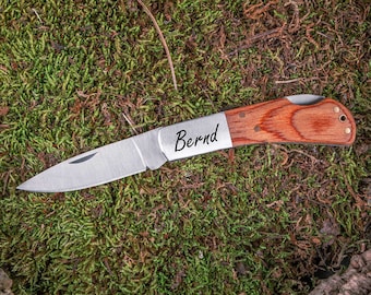 Pocket knife personalized perfect gift for men