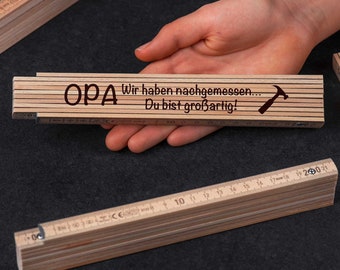 Ruler with personalized engraving