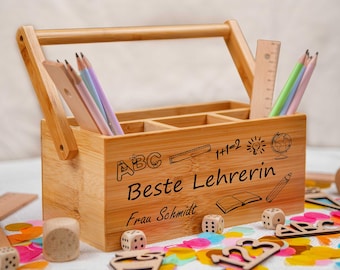 Abschiedsgeschenk Erzieherin Lehrerin, Abschiedsgeschenk Kindergarten, Lehrerin Erzieherin Abschied, Danke Kindergarten, Stiftehalter